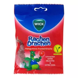 WICK RachenDrachen ovratna gumena višnja, 75 g