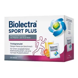 BIOLECTRA Sport Plus granule za piće, 20X7,5 g