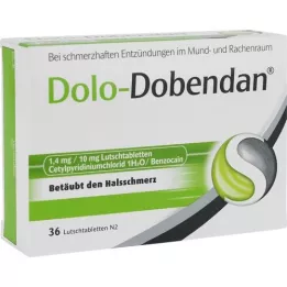 DOLO-DOBENDAN 1,4 mg/10 mg pastile, 36 kom