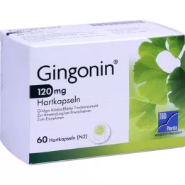 GINGONIN 120 mg tvrde kapsule, 60 kom