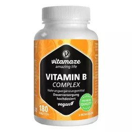 VITAMIN B COMPLEX visokodozne veganske tablete, 180 kom