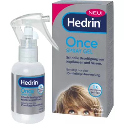 HEDRIN Once Spray Gel, 60 ml