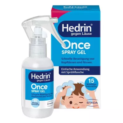 HEDRIN Once Spray Gel, 60 ml HEDRIN Once Spray Gel, 60 ml