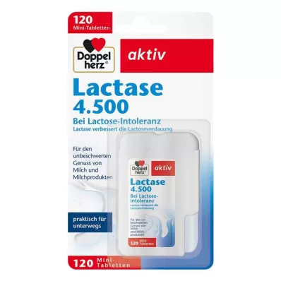DOPPELHERZ Laktaza 4.500 tableta, 120 kom