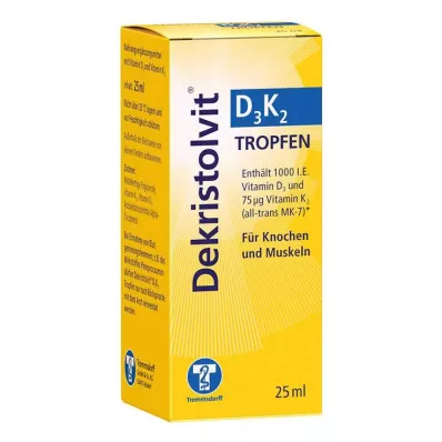 DEKRISTOLVIT D3K2 kapi, 25 ml
