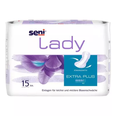 Seni Lady jastučići za urin extra plus, 15 kom Seni Lady jastučići za urin extra plus, 15 kom