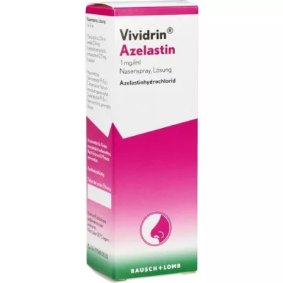 VIVIDRIN Azelastin 1 mg/ml otopina spreja za nos, 10 ml