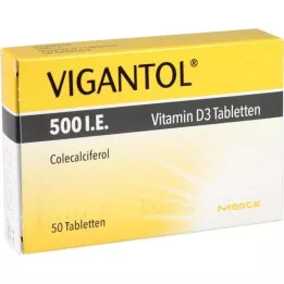 VIGANTOL 500 IU vitamin D3 tablete, 50 kom