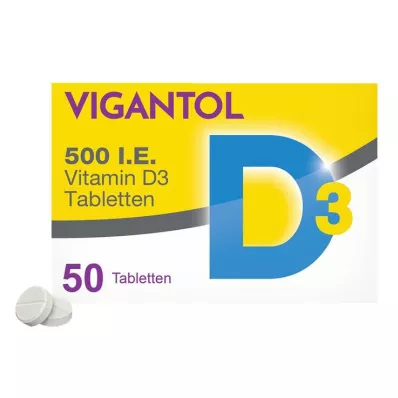 VIGANTOL 500 IU vitamin D3 tablete, 50 kom