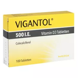 VIGANTOL 500 IU vitamin D3 tablete, 100 kom