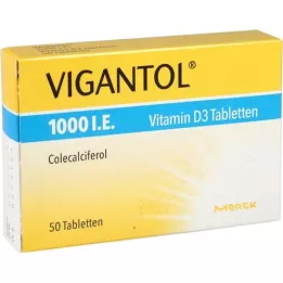 VIGANTOL 1.000 IU vitamin D3 tablete, 50 kom