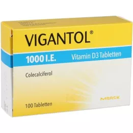 VIGANTOL 1.000 IU vitamin D3 tablete, 100 kom