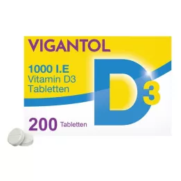 VIGANTOL 1.000 IU vitamin D3 tablete, 200 kom