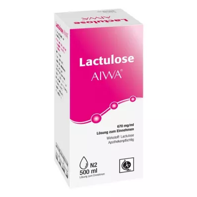 Laktuloza AIWA 670 mg/ml oralna otopina, 500 ml Laktuloza AIWA 670 mg/ml oralna otopina, 500 ml
