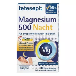 TETESEPT Magnezij 500 noćne tablete, 30 kom