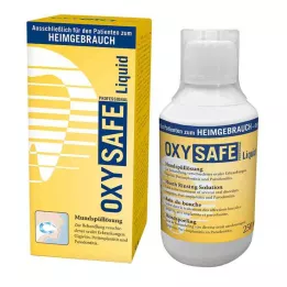 OXYSAFE Liquid Prof. vodica za ispiranje usta zubarska verzija, 250 ml