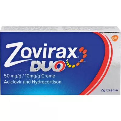 ZOVIRAX Duo 50 mg/g / 10 mg/g krema, 2 g