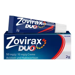 ZOVIRAX Duo 50 mg/g / 10 mg/g krema, 2 g