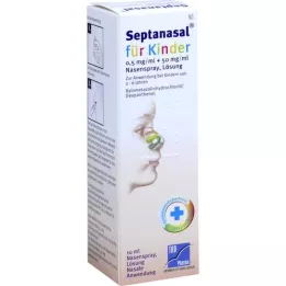 SEPTANASAL za djecu 0,5 mg/ml + 50 mg/ml nosna otopina, 10 ml