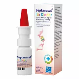 SEPTANASAL za djecu 0,5 mg/ml + 50 mg/ml nosna otopina, 10 ml