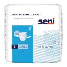 SENI Active Classic gaćice za inkontinenciju jednokratno L, 30 kom