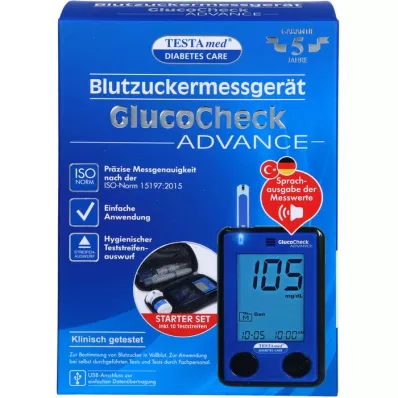 TESTAMED GlucoCheck Advance Star. Kit mg/dl mmol/l, 1 kom