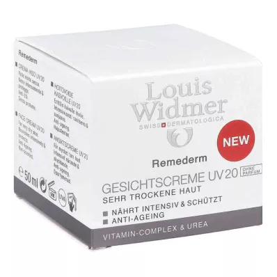 Widmer Remederm krema za lice UV 20 bez mirisa (50 ml)