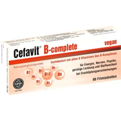 CEFAVIT B-complete filmom obložene tablete, 60 kom