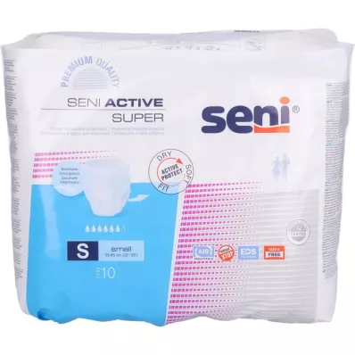 SENI Active Super gaćice za inkontinenciju jedna veličina S, 10 kom