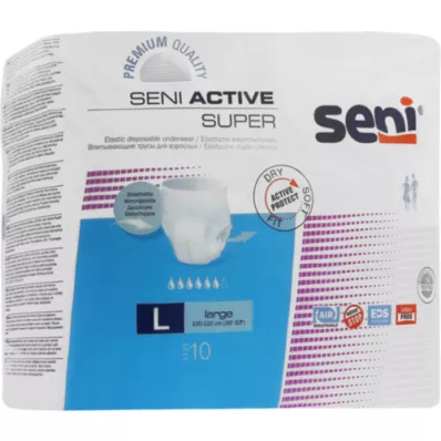 SENI Active Super gaćice za inkontinenciju One L, 10 kom