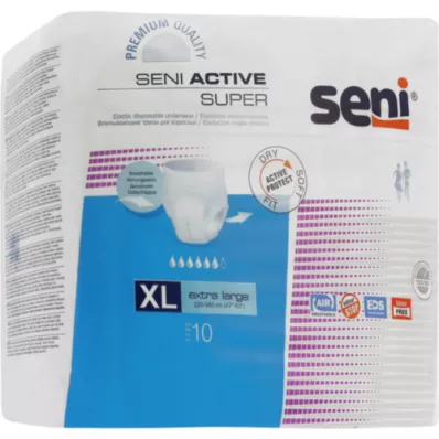 SENI Active Super gaćice za inkontinenciju One XL, 10 kom