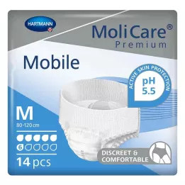 MOLICARE Premium Mobile 6 drops veličina M, 14 kom
