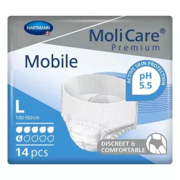 MOLICARE Premium Mobile 6 drops veličina L, 14 kom