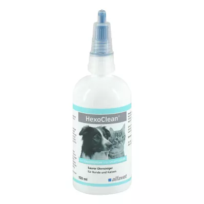 HEXOCLEAN kiseli čistač ušiju za pse i mačke, 150 ml