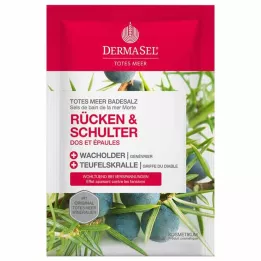 DERMASEL Sol za kupku iz Mrtvog mora za leđa &amp; rame, 80 g