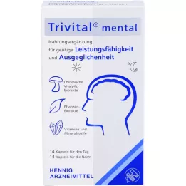 TRIVITAL mentalne kapsule, 28 kom