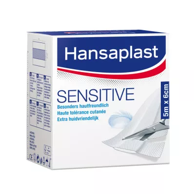 HANSAPLAST Osjetljivi flasteri 6 cmx5 m rola, 1 kom