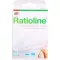 RATIOLINE Obloga za rane 7x5 cm sterilna, 5 kom