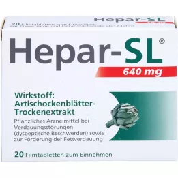 HEPAR-SL 640 mg filmom obložene tablete, 20 kom