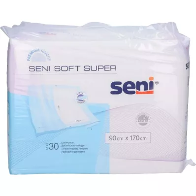 SENI Soft Super zaštitna podloga za krevet 90x170 cm, 30 kom