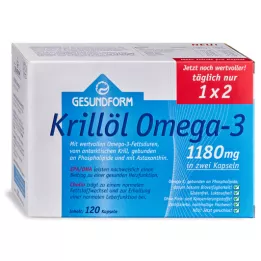 GESUNDFORM Ulje krila 1180 mg antarktičke kapsule, 120 kom