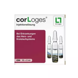 CORLOGES Otopina za injekcije u ampulama, 10X2 ml