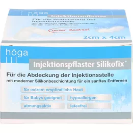 INJEKTIONSPFLASTER Silikofix 2x4 cm Höga, 100 komada