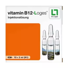 VITAMIN B12-LOGES Otopina za injekcije ampule, 10X2 ml