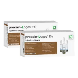 PROCAIN-Loges 1% otopina za injekcije ampule, 100X2 ml