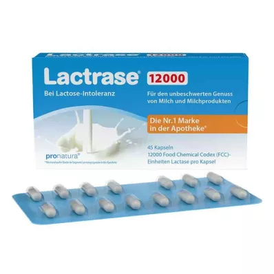 LACTRASE 12.000 FCC kapsula, 45 kom