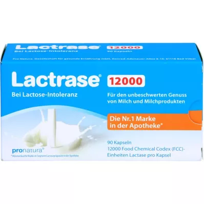 LACTRASE 12.000 FCC kapsula, 90 kom