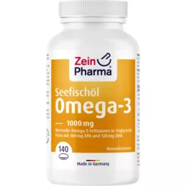 OMEGA-3 meke gel kapsule od 1000 mg ulja morske ribe, visoke doze, 140 komada
