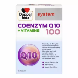DOPPELHERZ Koenzim Q10 100+vitaminski sustav kapsula, 60 kom