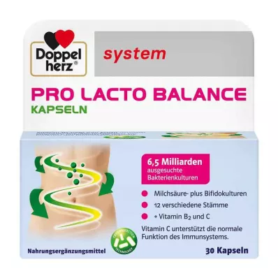 DOPPELHERZ Pro Lacto Balance system kapsule, 30 kom